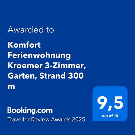 Komfort Ferienwohnung Kroemer Timmendorfer Strand Eksteriør billede