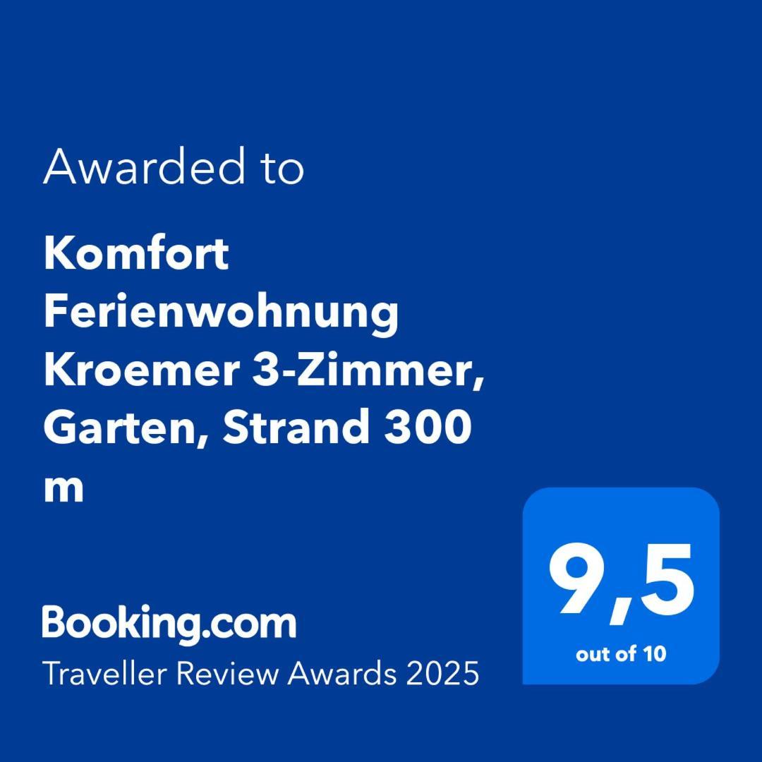 Komfort Ferienwohnung Kroemer Timmendorfer Strand Eksteriør billede